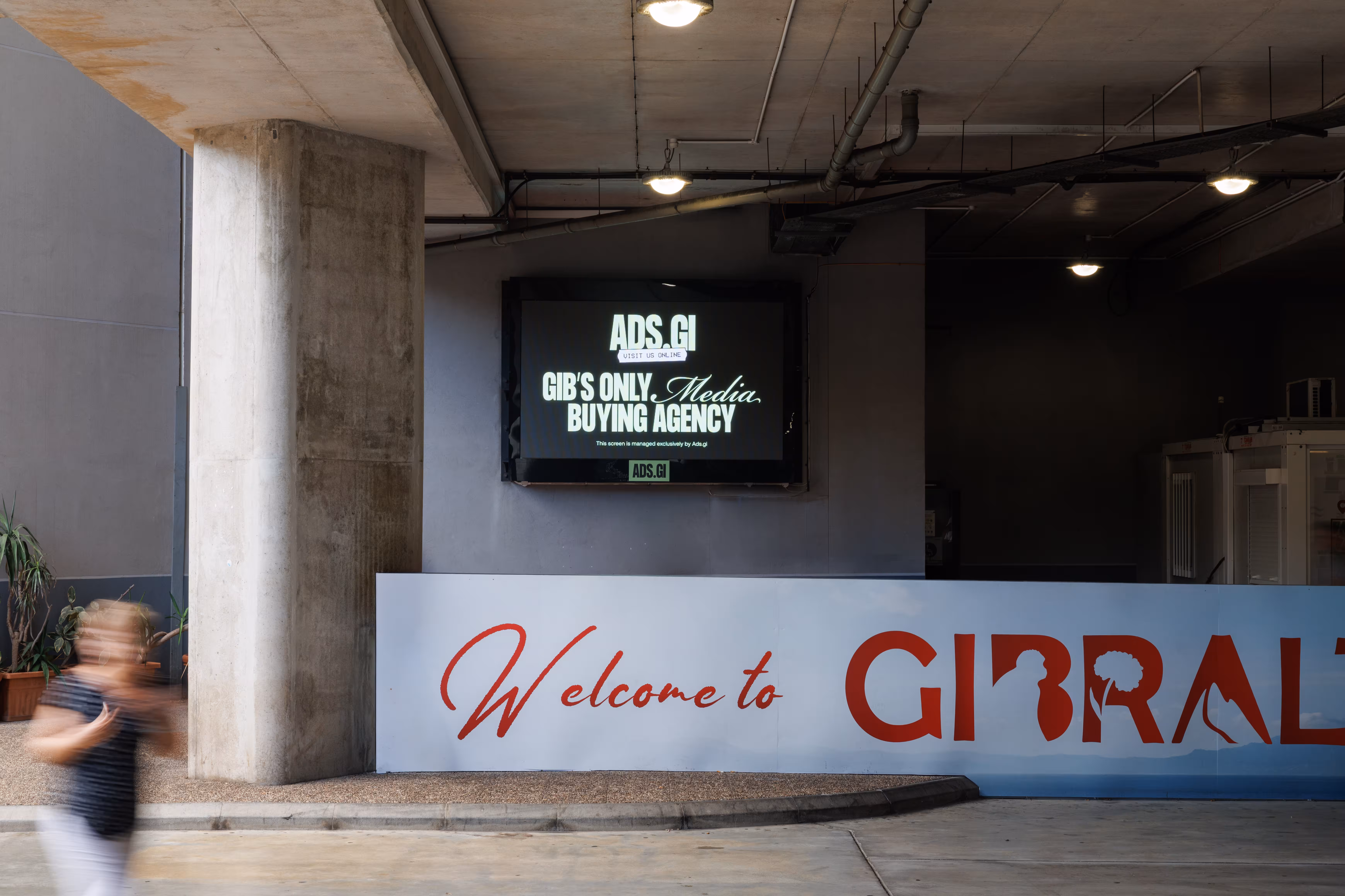 Gibraltar Coach Park LED Screen